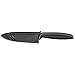 WMF Touch Cuchillo Cocinero con Funda, Negro, Hoja de 13cm