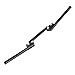 JOROBURO Motorcycle Handlebar, 22mm Adjustable Handle Bar,Upgraded Universal Dirt Bike Handle Bar for Sports Car Street car ATV Scooter Off Road Vehicle(Black)
