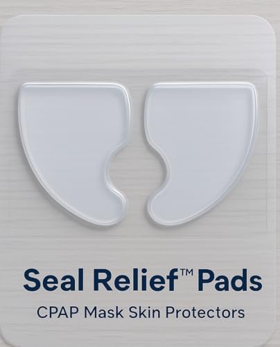 Seal Relief Face Pads for CPAP Masks - Medical Grade Silicone Skin Protection Cushions - Reduce Strap Marks and Irritation