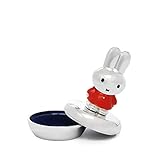 Mit buntem Kleidchen Zilverstad Miffy 65 Jahre Zahndose, Zink-Legierung, Silberfarben, 39x39x59