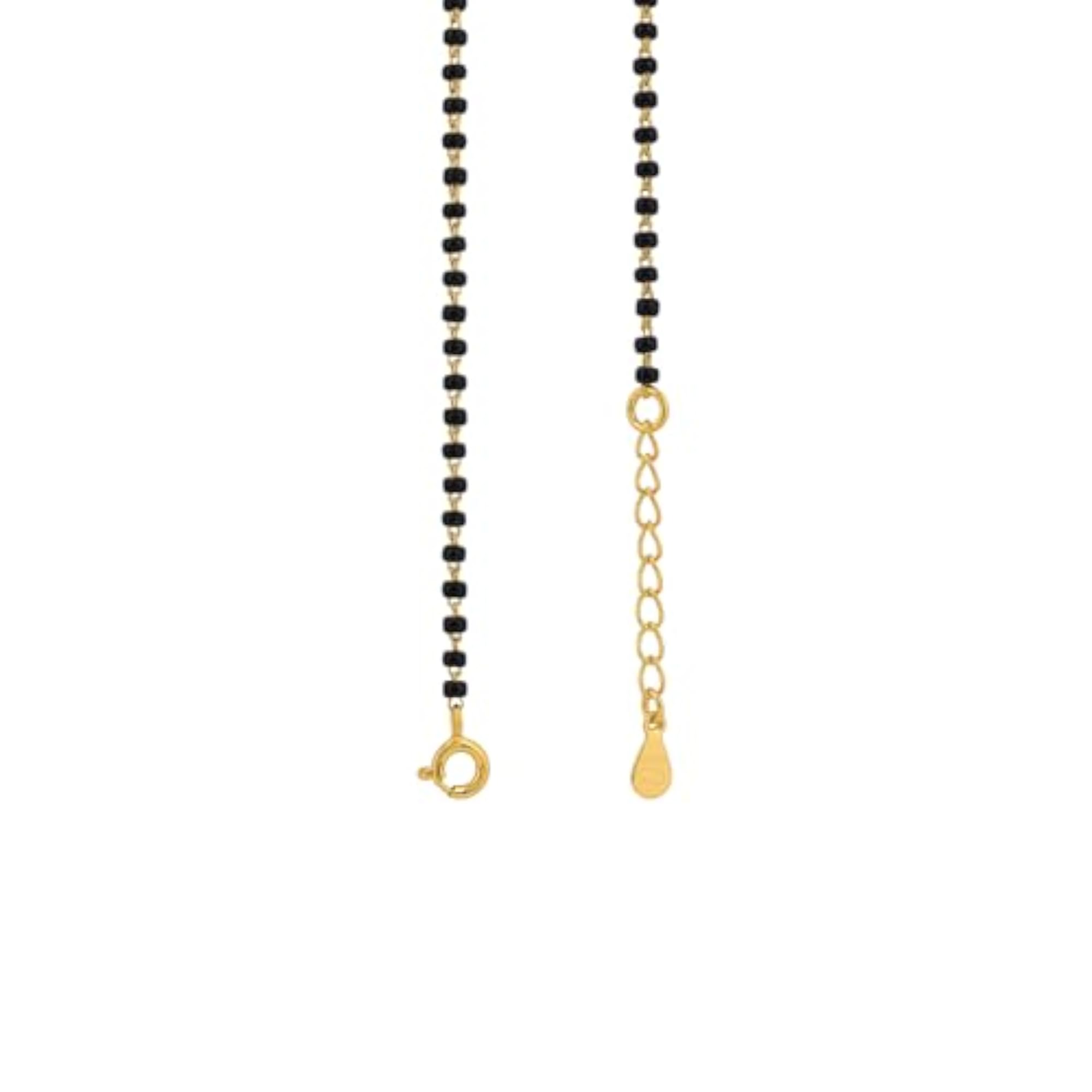 Women's 925 Silver Gold Plated Vati Mangalsutra, Gift