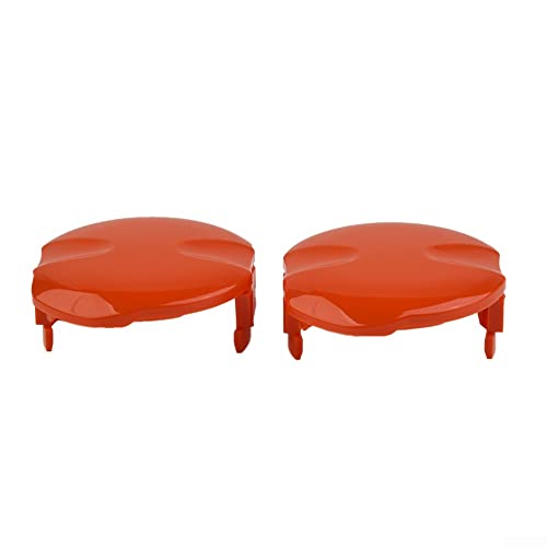 2 tapas de bobina para cortacésped para FLYMO CONTOUR 500, 700, 600HD, XT Power Plus Trim