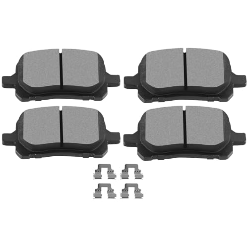 Image of SCITOO D707-7581 Disc Brake Pads Set Front Semi-Metal Brake Pads w /Hardware