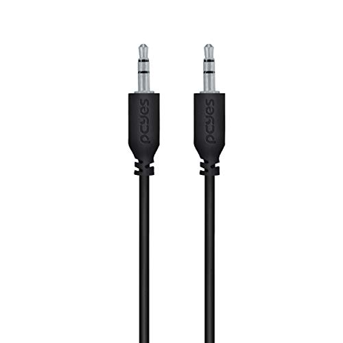 CABO P2 3.5MM MACHO PARA P2 3.5MM MACHO 28AWG PURO COBRE 2 METROS - P35M-2 - PCYES
