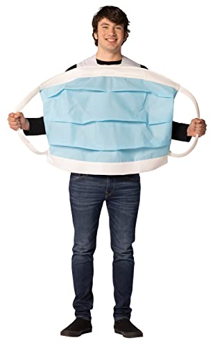 Rasta Imposta Disposable Face Mask Halloween Costume Safety Funny Masks Party Funny Dress Up Mens Womens Costumes, Adult One Size