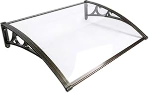 Generic Polycarbonat Vordach 100 x 80 cm