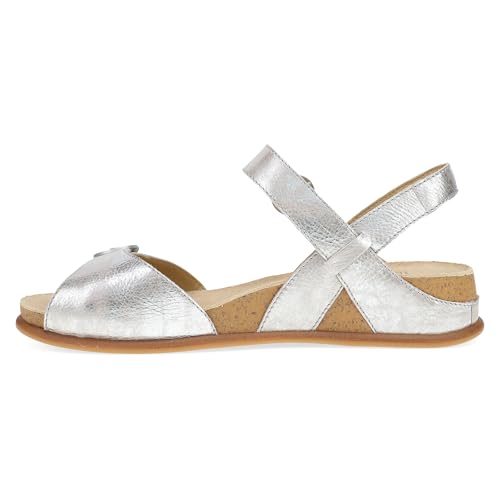 Image of Dansko Candace Wedge Sandal for Women -Comfortable Wedge with Arch Support -Fully Adjustable Straps-Versatile Casual to Dressy Footwear -Lightweight Rubber Outsole