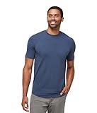 TravisMathew Mens Cloud Crew Blue Nights Large