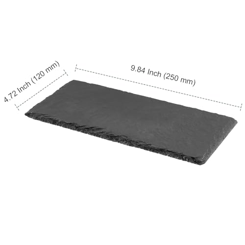 Platos de pizarra negra rectangular pack 8 unidades miniatura 2