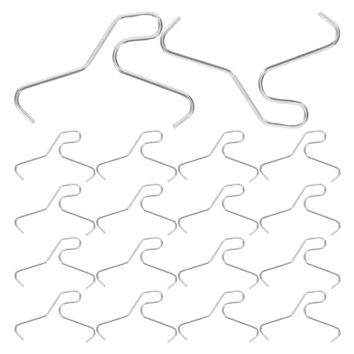 PRETYZOOM 20stücke Edelstahl-wandhaken zum Einhängen Mauerwerksbefestigung ohne Bohren für Innen und Außenbereich Robuste Ziegelwandaufhänger für Vielseitigen Gebrauch