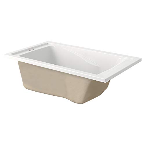 American Standard 2422V002.020 Evolution Acrylic 60-Inch X 32-Inch Drop-In Deep Soak Bathing Pool, Gal, White