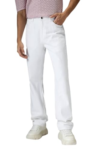 Image of Men's High Rise Denim Jeans Durable Denim Fabric