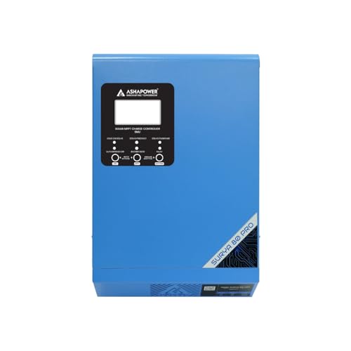 ASHAPOWER SURYA 80 PRO Solar MPPT Charge Controller SMU (12V/24V ...