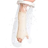 KINBEAR Waterproof Arm Cast Cover for Shower Adult Reusable Cast Protector for Shower Bath, Watertig