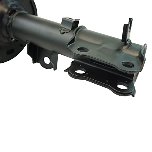 Image of TRQ Front Driver and Passenger Side Strut and Spring Assembly Set Loaded | For 12-17 Hyundai Accent 12-17 Kia Rio