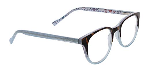 Vera Bradley Women's Tamara Round Reading Glasses, Sea Life, 2x + 2