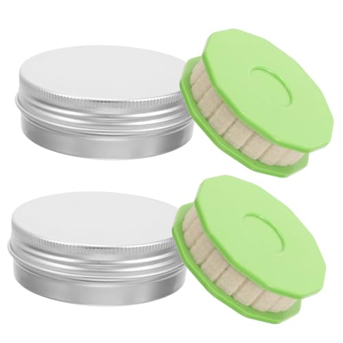 BRIGHTFUFU 2Pcs Bike Chain Tool Durable Roller Oiler for Easy Maintenance Lightweight and Portable Chain Lubricator for Bicycle Repair and Upkeep