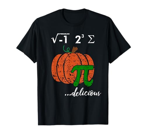 I Ate Some Pumpkin Pi Pie Math Teacher Halloween T-Shirt for Men Women Kids