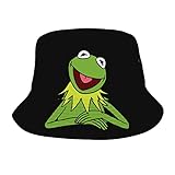 Kermit Music The and Frog Bucket Hat for Women Men Teens Trendy Pattern Fisherman Cap Summer Sun Hat...