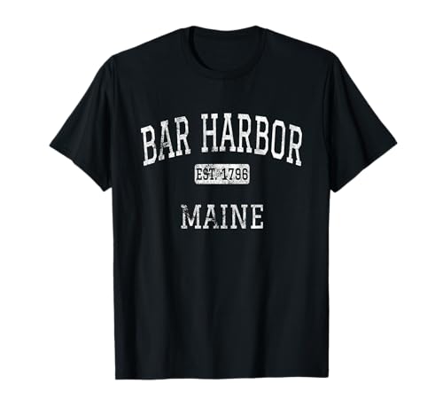 Bar Harbor Maine ME Vintage T-Shirt