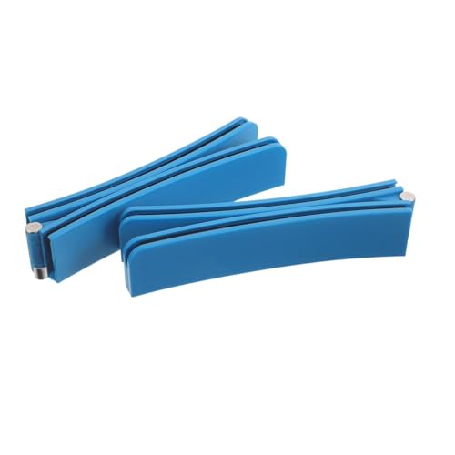 Veemoon Soportes Plegables para Cartas de Juego de Plástico Resistentes, Paquete de 2 Unidades, Portatarjetas para Naipes Ranura de 3 Mm, Adecuado para Reuniones Familiares y