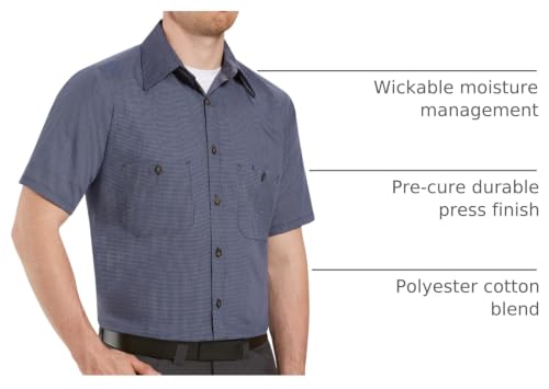 Image of Red Kap Men's Performance Tech 2 Piece Lined Collar Shirt
