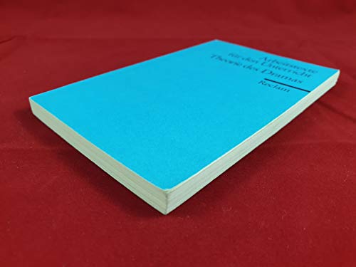 General: Theorie Des Dramas