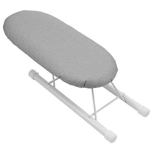 Homoyoyo 1pezzi Asse Da Stiro Pieghevole Mini Per Maniche Supporto in Spesso Fodera in Rimovibile e Lavabile Accessori Da Stiro Salvaspazio