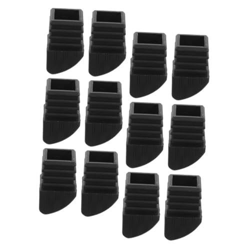 SMASOLO 12個 キャンプ用軽量折りたたみテーブル脚カバー 家具脚保護パッド アルミ合製耐久性 床傷防止 アウトドア椅子 テーブル対応