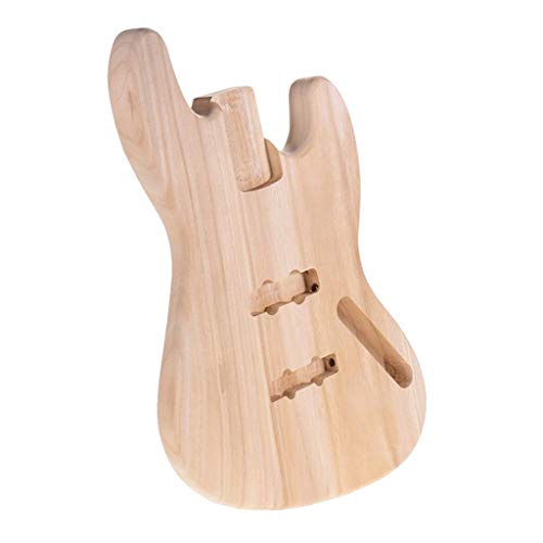 Garende Replacement Part: Unfinished Electric Bass Guitar Body for JB