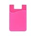 Produktbild Kartenhalter Handy aus Silikon - Kartenetui zum Aufkleben - card holder - Smartphone Kartenhalter (Pink)