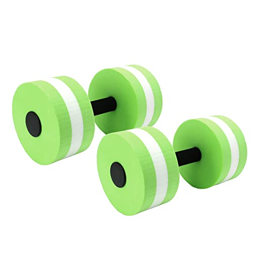 Mancuernas flotantes de agua EVA para ejercicios acuáticos miniatura 1
