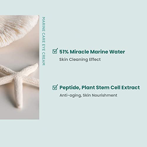 [Heimish] Marine Care Eye Cream 1.01Fl.oz/30Ml | Moisturizing Eye Cream For Dark Circles And Wrinkles | Plant Stem Cell, Lifting, Eye Concentrate, Soothe Irritated Skin, Energizes Dry Skin, Oil And Moisture Balance, Kbeauty #TOP3