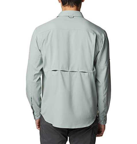 Image of Columbia Men's Silver Ridge Utility Lite Long Sleeve, Niagara, Large