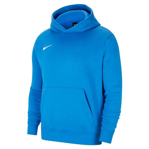 Nike Jungen Flc Park20 Kapuzenpullover, Royal Blue/White, XL EU
