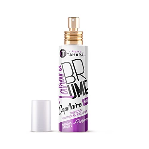 Soin cheveux Musc Tahara | Parfum cheveux femme musc Blanc| Brume capillaire 100ml | Brume cheveux sans alcool | Provitamine B5 | Ingrédients d'origine naturelle Cover