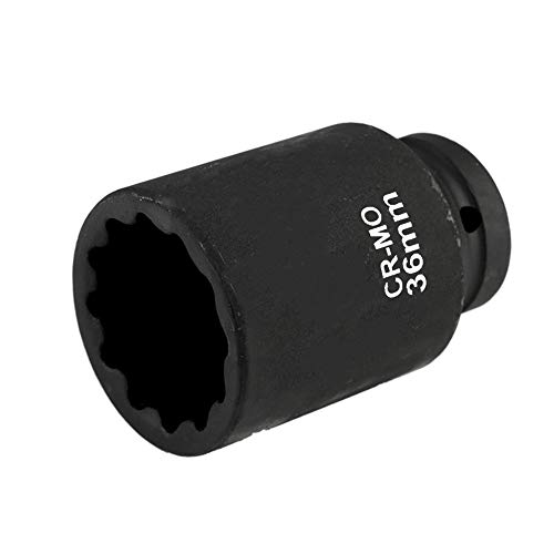 Soquete de porca de cubo de 36 mm, soquete de impacto, para ferramentas manuais, ferramentas de impa