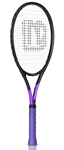 Lunnade TR01-PURPLE Adults Tennis Racket 27 Inch, Shockproof Carbon Fiber Tennis Racquet Light-Weight thumb #5