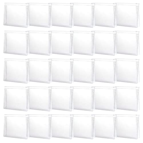 sansheng 20 PCS Mini Clear Organizer Pouchesï¼ŒMini Clear Makeup Bagï¼ŒSmall PVC Transparent Cosmetic Organizer Bag