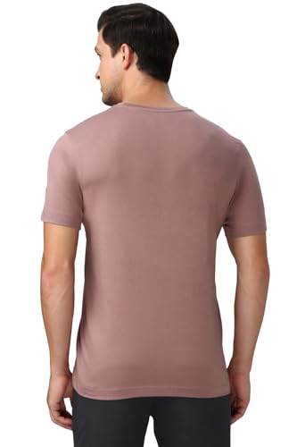 Image of Van Heusen Men's Athleisure Graphic T-Shirt - Comfortable Crew Neck| Soft Breathable Cotton Blend | Casual Wear Style | Summer Favorite | Style 60054