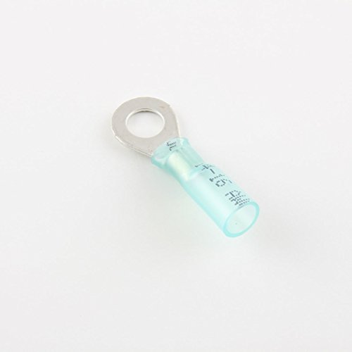 16-14 Ga. Heat-Shrink Ring Terminals, 1/4