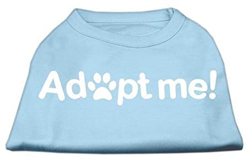 Mirage Pet Products Adopt Me Screen Print Shirt, Large, Bright Pink #TOP2