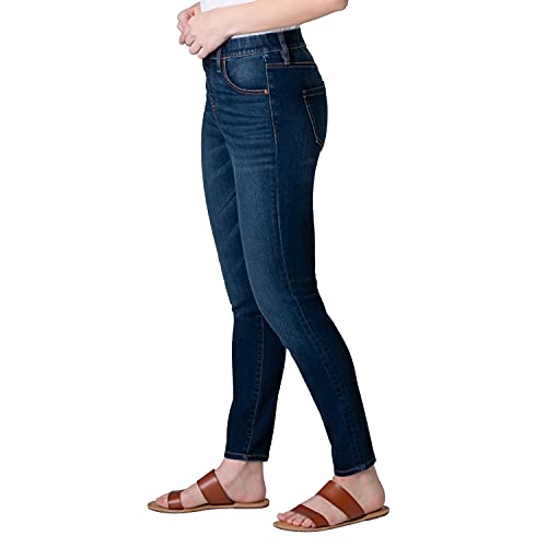 JAG Jeans Women's Valentina High Rise Skinny Pull-on Jeans, West Side Blue EPK417, 42