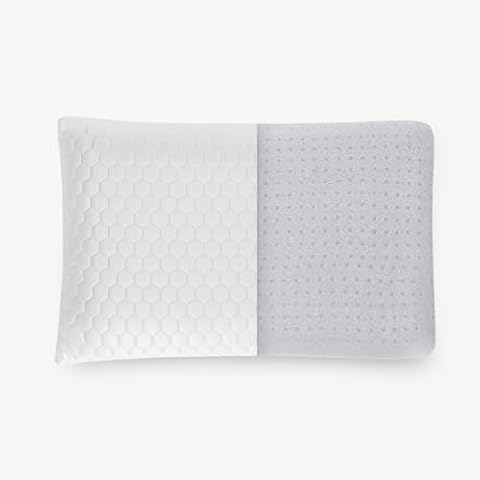 Leesa Ultra Cool Memory Foam Pillow, High Loft, Standard Size, Cooling Pillow, Side Sleeper Pillow, 30 Night Trial Cover