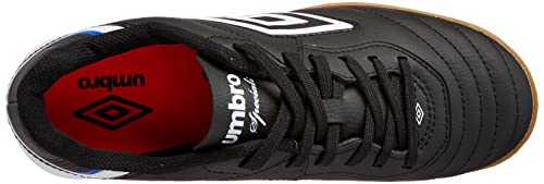 Chuteira Umbro Speciali III League, Masculino, Preto/Branco/Azul, 40