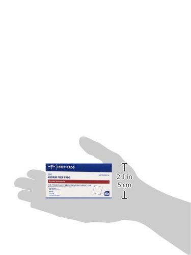 Medline - Mds090735Z Sterile Medium Prep Pads 70% Isopropyl Alcohol Antiseptic 200 Count #TOP3
