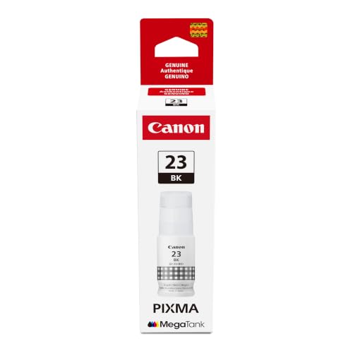 Image of Canon GI-23 Genuine Black Ink Bottle, Compatible with Megatank G620 Printers