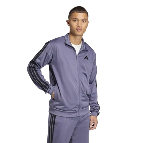 Image of adidas Men's 3-Stripes Tricot Track Top