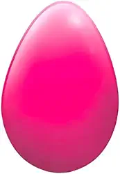 Brinquedo Interativo Mordedor Anti Stress Para Cães Ovo Maluco Pet (ROSA (M))