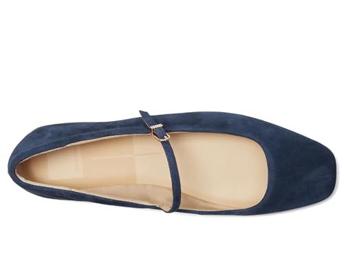 Dolce Vita Women's Reyes Ballet Flat, Navy, 8.52